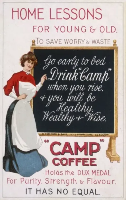 Framed Print : Advert / Camp Coffee 1900 Framed Print : Advert / Camp Coffee 1900
