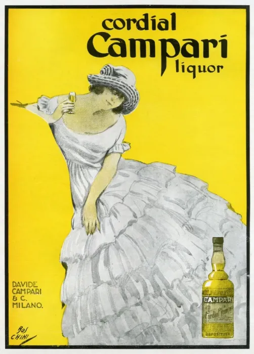 Framed Print : Advert / Campari Cordial Framed Print : Advert / Campari Cordial
