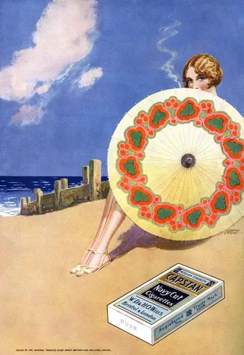 Framed Print : Advert / Capstan Cigs 1930 Framed Print : Advert / Capstan Cigs 1930