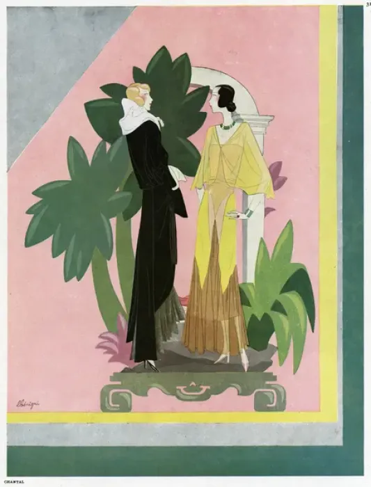 Framed Print : Advertisement for Chantal fashions Framed Print : Advertisement for Chantal fashions