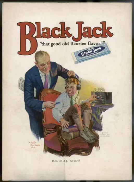 Framed Print : ADVERT / CHEWING GUM 1925 Framed Print : ADVERT / CHEWING GUM 1925