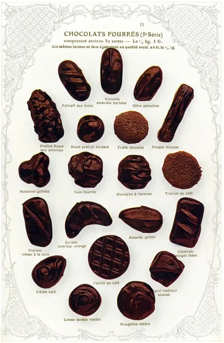 Framed Print : Advert / Choc Fourres Framed Print : Advert / Choc Fourres