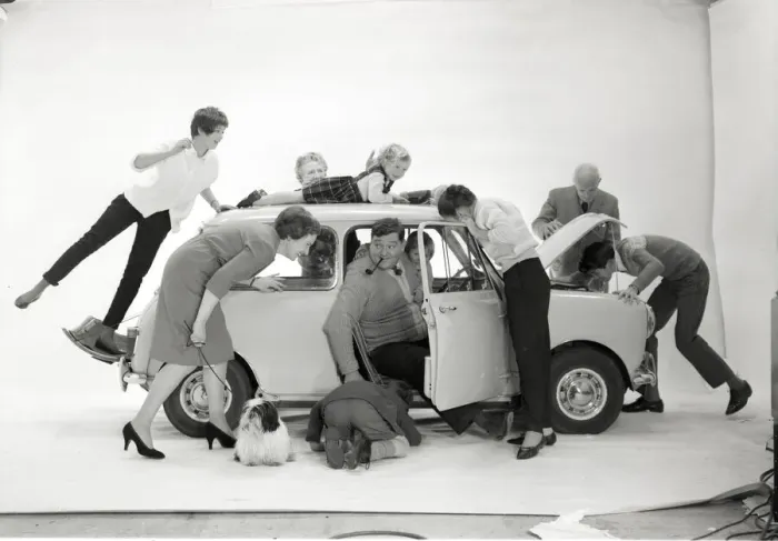 Framed Print : Advertisement for CPV - People in Mini Framed Print : Advertisement for CPV - People in Mini