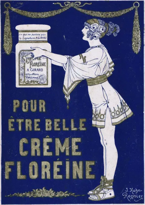 Framed Print : Advert for Crme Floreine, 1920s Framed Print : Advert for Crme Floreine, 1920s