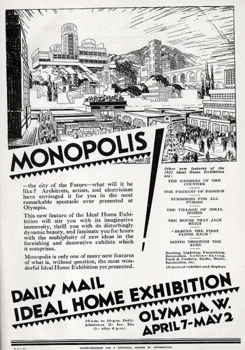 Framed Print : Advert, Daily Mail Ideal Home Exhibition, Olympia Framed Print : Advert, Daily Mail Ideal Home Exhibition, Olympia