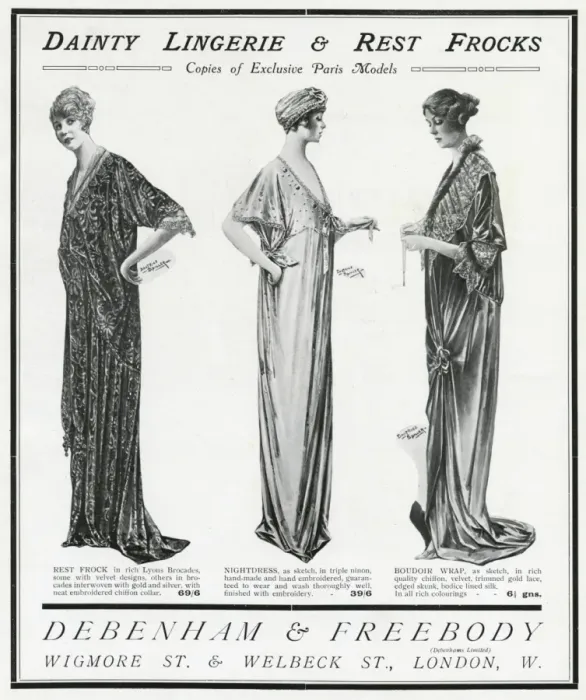 Framed Print : Advert for Debenham & Freebody undergarments 1915 Framed Print : Advert for Debenham & Freebody undergarments 1915