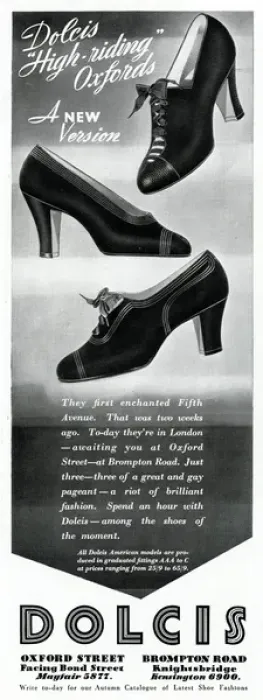Framed Print : Advert for Dolcis shoes 1936 Framed Print : Advert for Dolcis shoes 1936