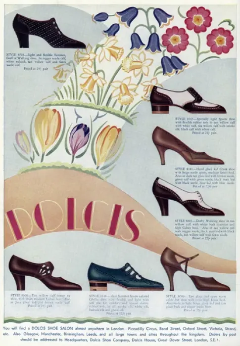 Framed Print : Advert for Dolcis shoes 1936 Framed Print : Advert for Dolcis shoes 1936