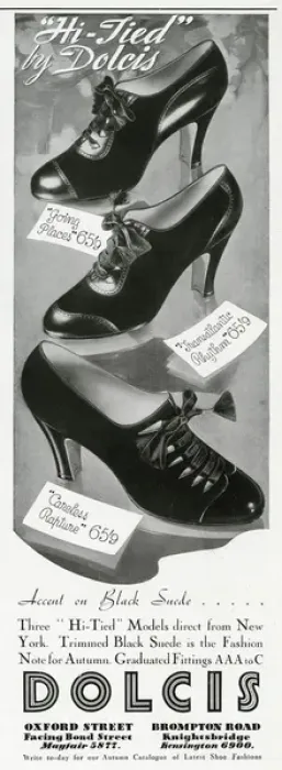 Framed Print : Advert for Dolcis shoes 1936 Framed Print : Advert for Dolcis shoes 1936