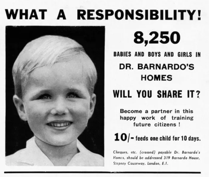 Framed Print : Advert for Dr. Barnardos homes 1941 Framed Print : Advert for Dr. Barnardos homes 1941