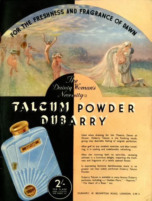 Framed Print : Advert, Dubarry Talcum Powder Framed Print : Advert, Dubarry Talcum Powder