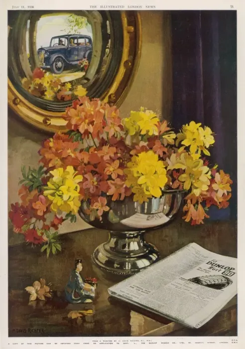 Framed Print : Advert for Dunlop Framed Print : Advert for Dunlop