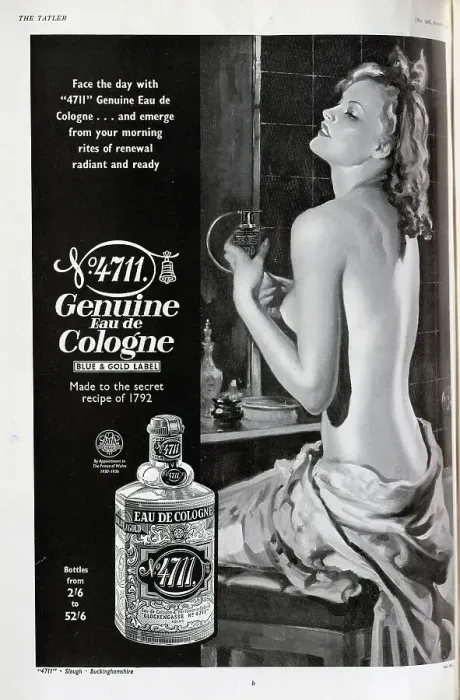 Framed Print : Advert for Eau de Cologne Framed Print : Advert for Eau de Cologne