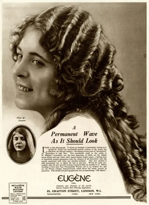 Framed Print : Advert for Eugene permanent wave 1922 Framed Print : Advert for Eugene permanent wave 1922