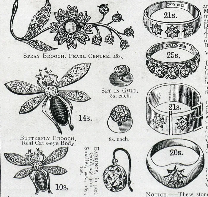 Framed Print : Advert for Faulkner Jewellery, London Framed Print : Advert for Faulkner Jewellery, London
