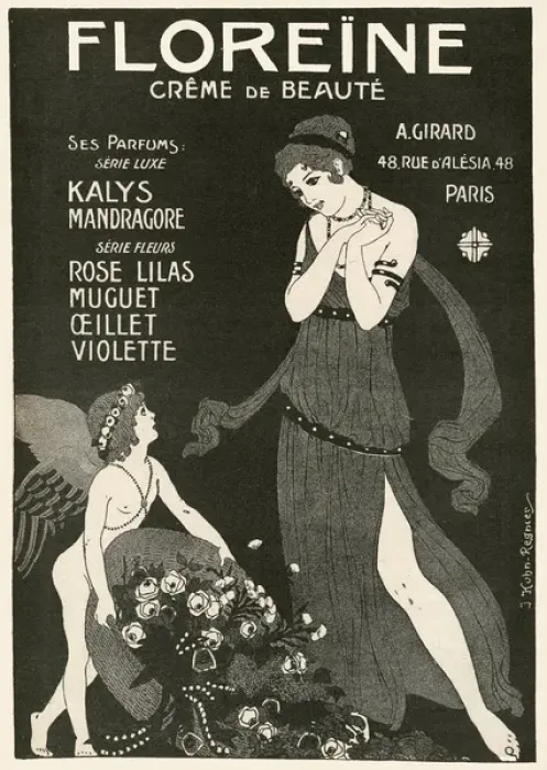 Framed Print : Advert for Floreine cream Framed Print : Advert for Floreine cream