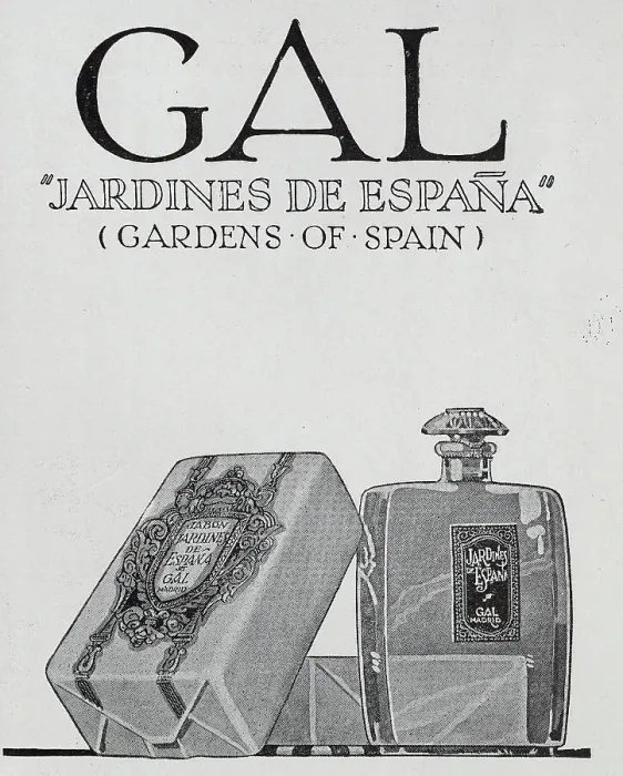 Framed Print : Advert for Gal Perfumes Framed Print : Advert for Gal Perfumes