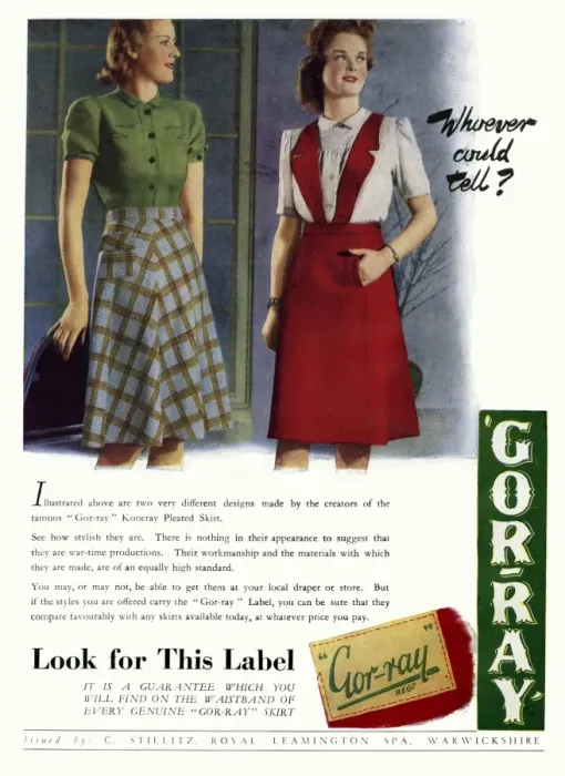 Framed Print : Advert for Gor-ray Koneray 1942 Framed Print : Advert for Gor-ray Koneray 1942