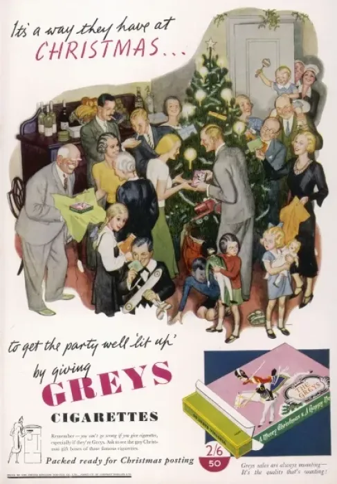 Framed Print : Advert / Greys Cigs 1938 Framed Print : Advert / Greys Cigs 1938