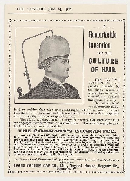 Advert  /  Hair Growth Cap