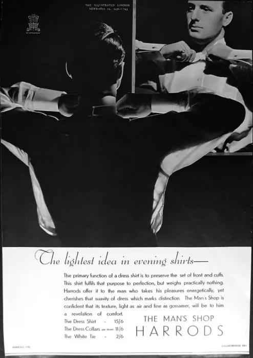Framed Print : Advertisement for Harrods Department Store, 1936 Framed Print : Advertisement for Harrods Department Store, 1936