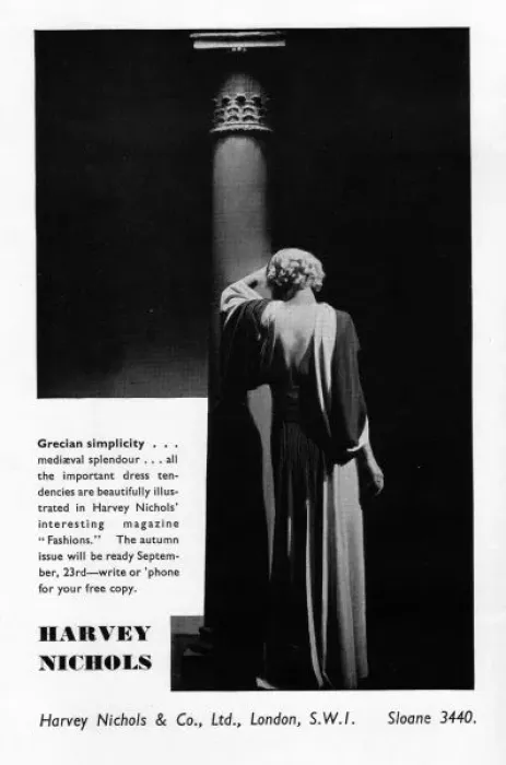 Framed Print : Advert for Harvey Nichols, 1935 Framed Print : Advert for Harvey Nichols, 1935