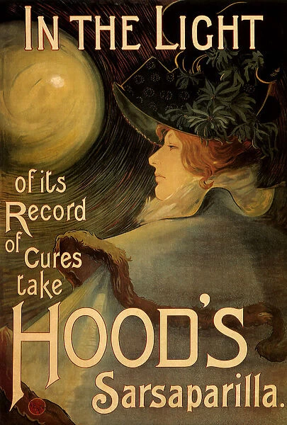 Advertisement for Hoods Sarsaparilla Date: 1896