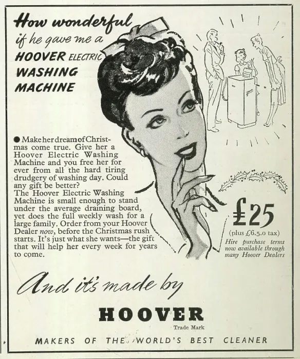 Framed Print : Advert, Hoover Electric Washing Machine Framed Print : Advert, Hoover Electric Washing Machine