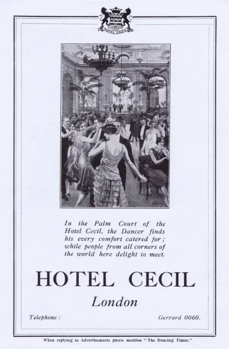 Framed Print : Advert for the Hotel Cecil Framed Print : Advert for the Hotel Cecil