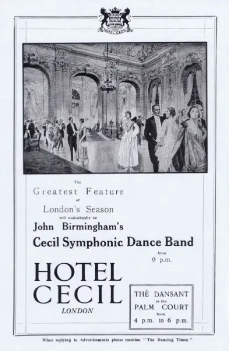 Framed Print : Advert for the Hotel Cecil Framed Print : Advert for the Hotel Cecil