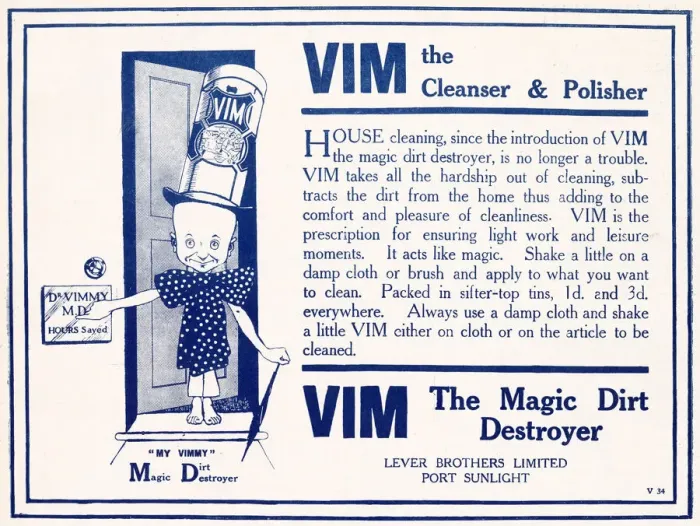 Framed Print : Advert for household cleaner an polisher. Date: 1910 Framed Print : Advert for household cleaner an polisher. Date: 1910