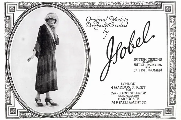 Framed Print : Advert for Isobel fashion 1922 Framed Print : Advert for Isobel fashion 1922