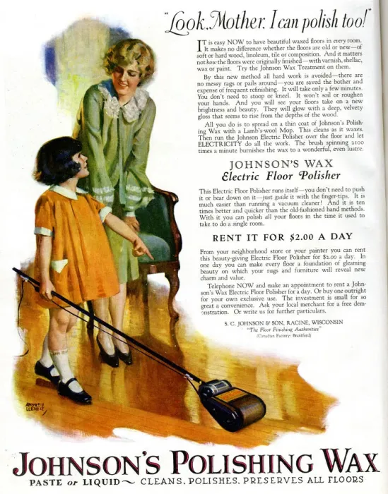 Framed Print : Advert, Johnsons Polishing Wax Advert, Johnsons Polishing Wax Framed Print : Advert, Johnsons Polishing Wax Advert, Johnsons Polishing Wax