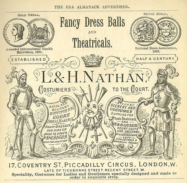 Advert, L & H Nathan, Fancy Dress Costume