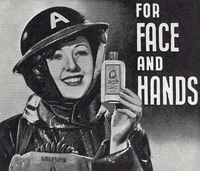 Framed Print : Advert for Larola - For Face and Hands Framed Print : Advert for Larola - For Face and Hands