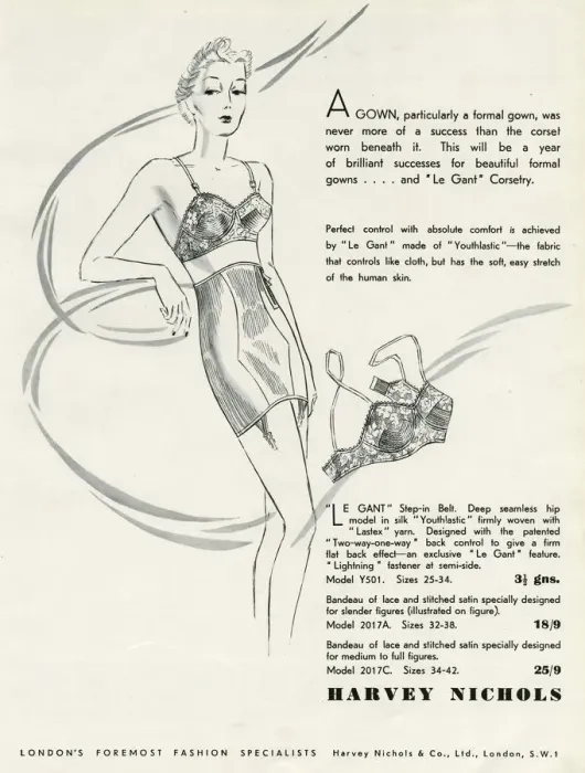 Framed Print : Advert for Le Gant corsets Framed Print : Advert for Le Gant corsets