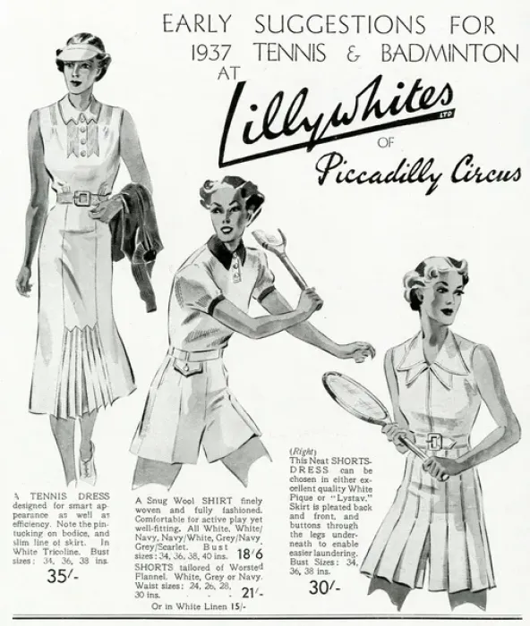 Framed Print : Advert for Lillywhites sports clothing 1937 Framed Print : Advert for Lillywhites sports clothing 1937