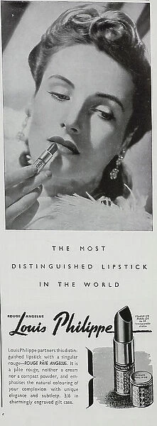 Advert for Louis Philippe lipstick