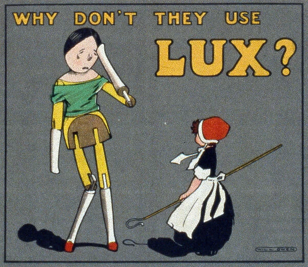 Advertisement for Lux Soap