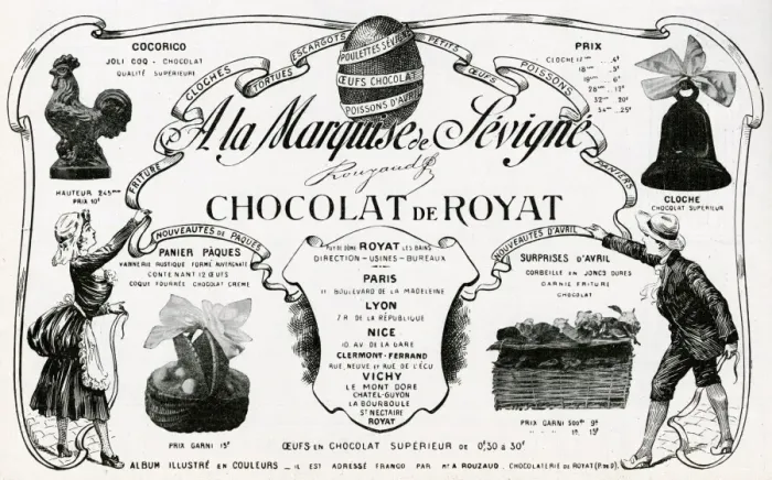 Framed Print : Advert for Marquise de Sevigne 1910 Framed Print : Advert for Marquise de Sevigne 1910