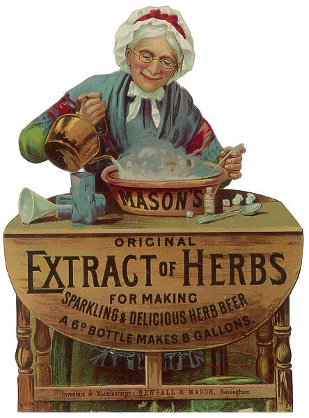 Advert  /  Masons Herb  /  Beer