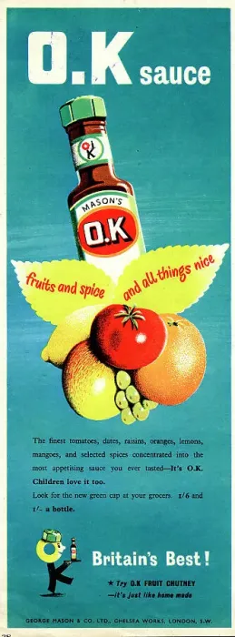 Framed Print : Advertisement, Masons OK Sauce Framed Print : Advertisement, Masons OK Sauce