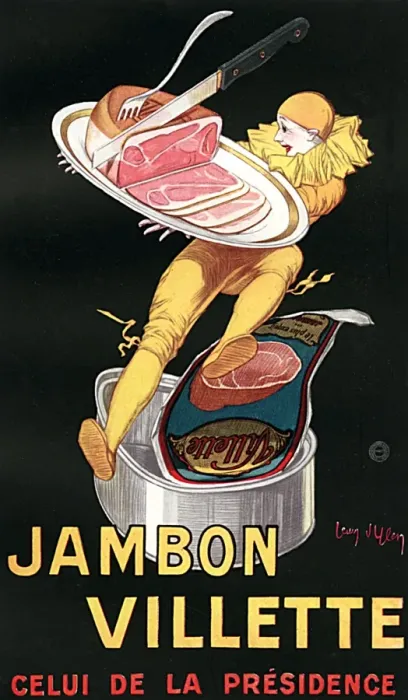 Framed Print : Advert / Meat / Villette Ham Framed Print : Advert / Meat / Villette Ham