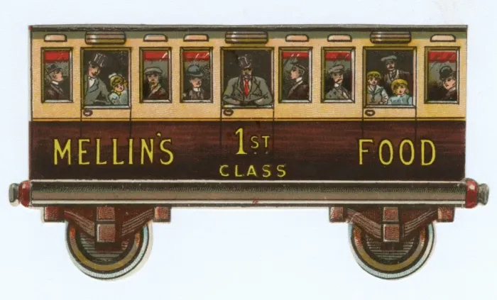 Framed Print : Advert / Mellins Food Framed Print : Advert / Mellins Food