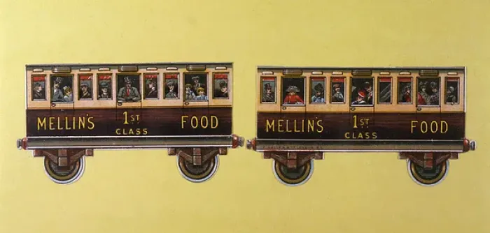 Framed Print : Advert / Mellins Food Framed Print : Advert / Mellins Food