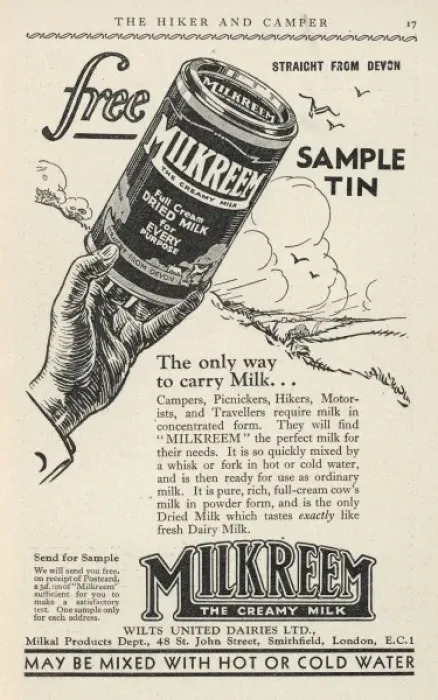 Framed Print : Advert for Milkreem Framed Print : Advert for Milkreem