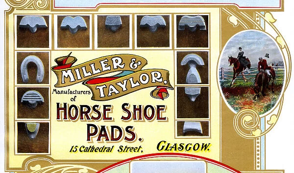 Advert, Miller & Taylor, Cathedral Street, Glasgow, Scotland