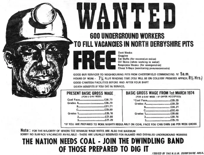 Framed Print : Advertisement for Miners Framed Print : Advertisement for Miners