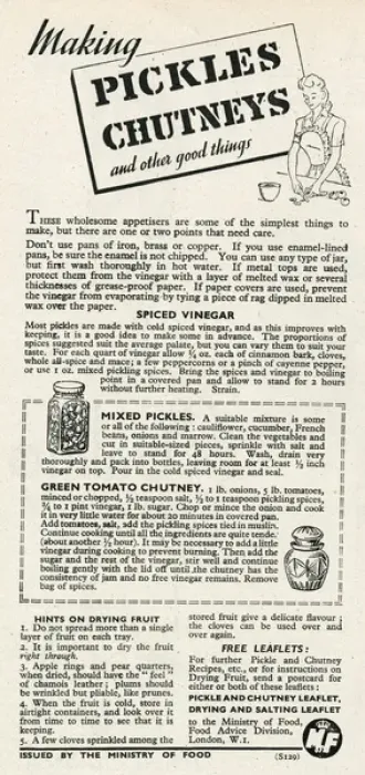 Framed Print : Advert for the Ministry of Food 1945 Framed Print : Advert for the Ministry of Food 1945