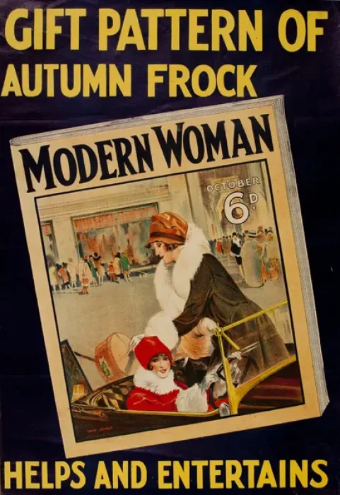 Framed Print : Advertisement for Modern Woman magazine Framed Print : Advertisement for Modern Woman magazine